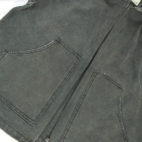 Canvas Waxed Denim Jacket - Midnight Green