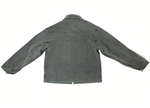 Canvas Waxed Denim Jacket - Midnight Green
