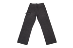 Canvas Waxed Denim Carpenter Jean - Black