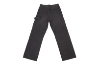 Canvas Waxed Denim Carpenter Jean - Black