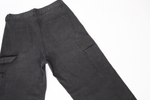 Canvas Waxed Denim Carpenter Jean - Black