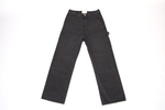 Canvas Waxed Denim Carpenter Jean - Black