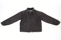 Canvas Waxed Denim Jacket - Black