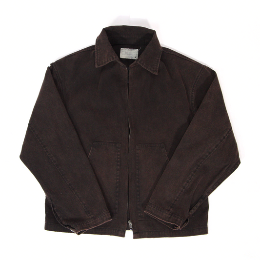 Vintage Canvas Jacket - Dark Brown