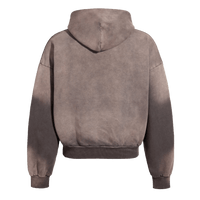 Vintage Washed Hoodie - Brown