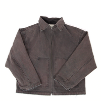 Canvas Waxed Denim Jacket - Dust