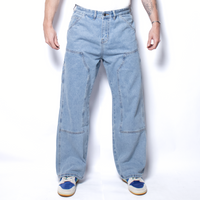 Carpenter Double Knee Jean - Light Blue