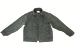 Canvas Waxed Denim Jacket - Midnight Green