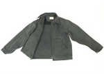 Canvas Waxed Denim Jacket - Midnight Green